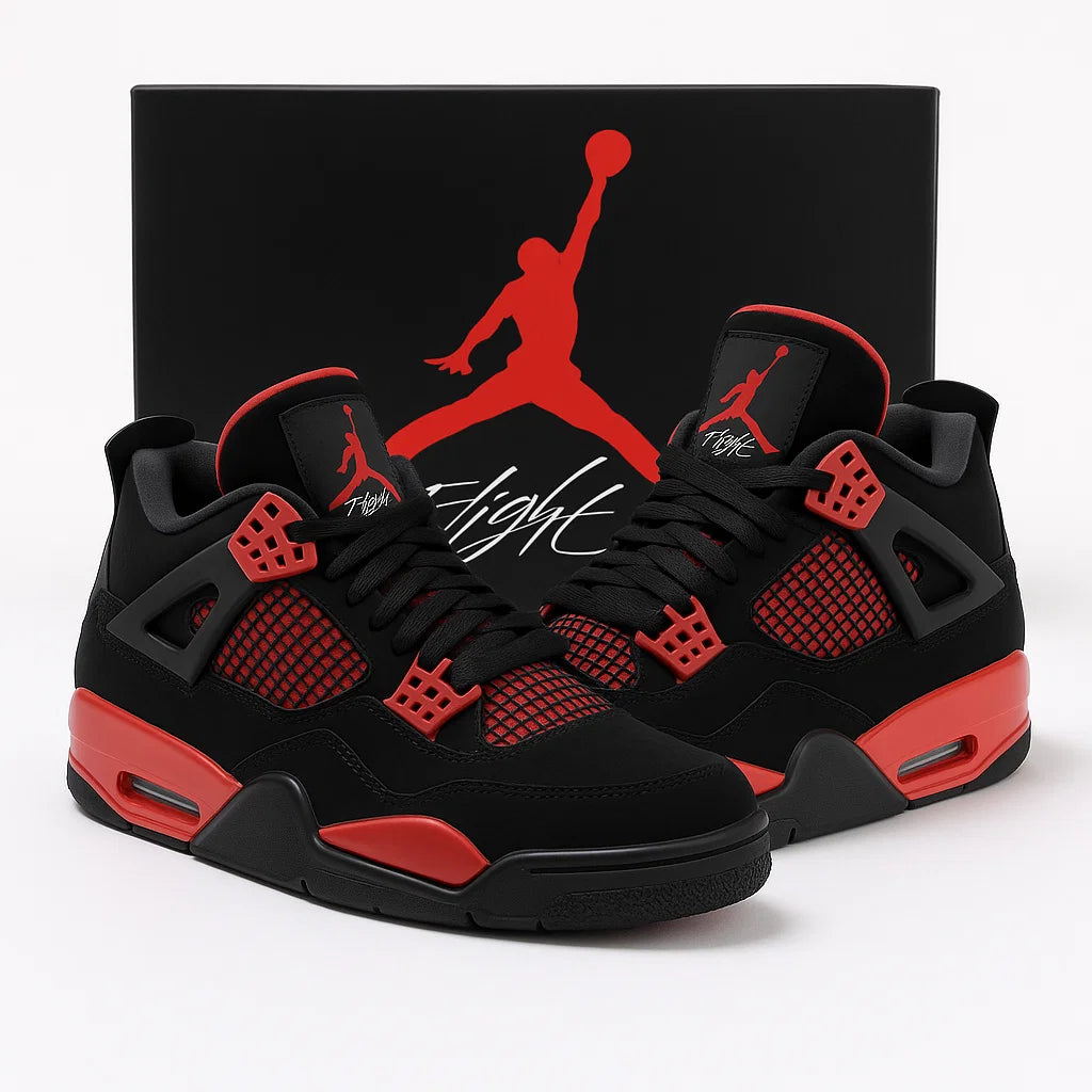 🔥 Jordan 4 Retro "Red Thunder"