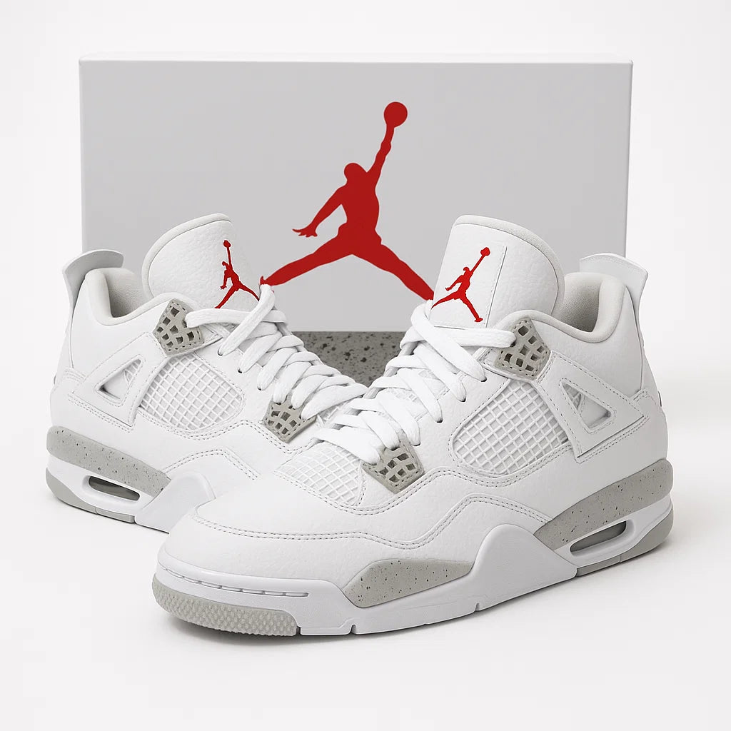 🔥 "Jordan 4 Retro White Oreo"